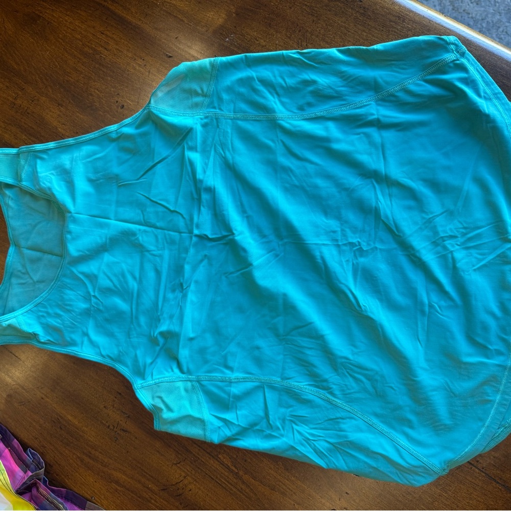 lululemon athletica Turquoise Tank Top